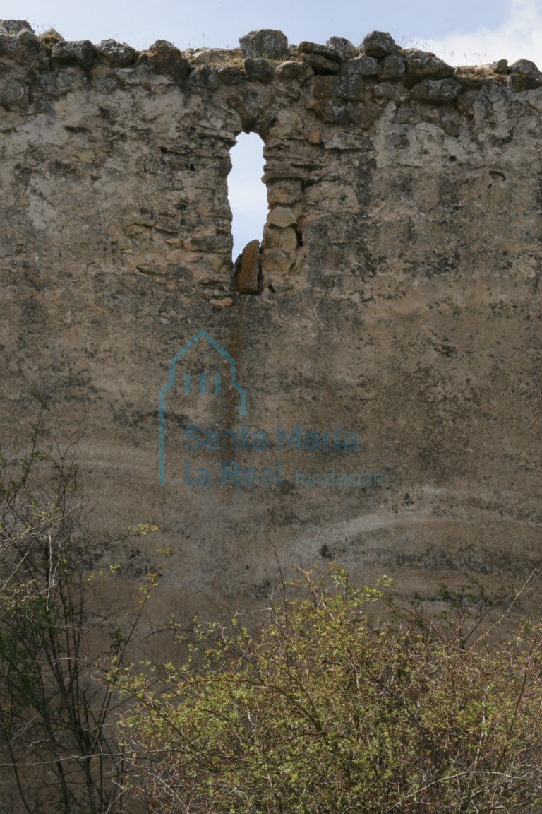 Ventana en la fachada norte