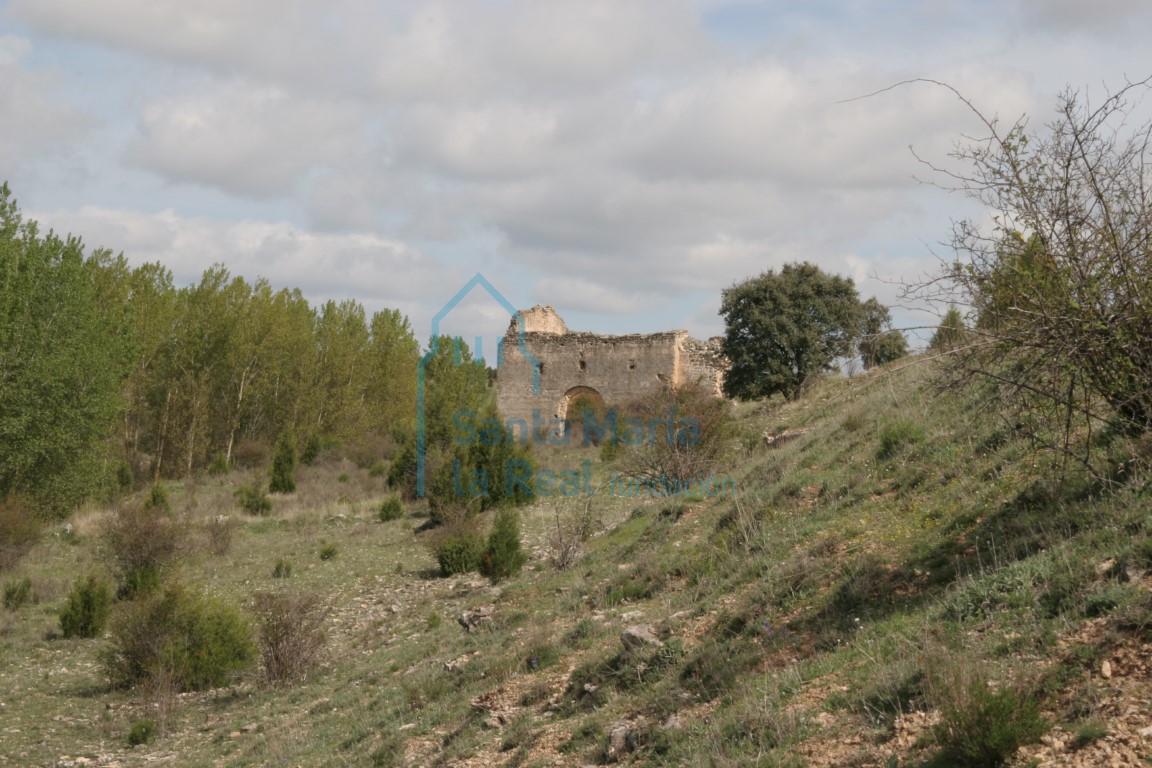 Vista desde la fachada sur