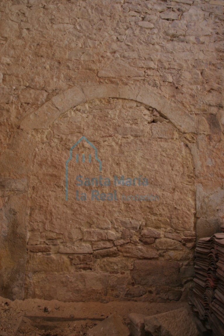 Arco cegado en el interior