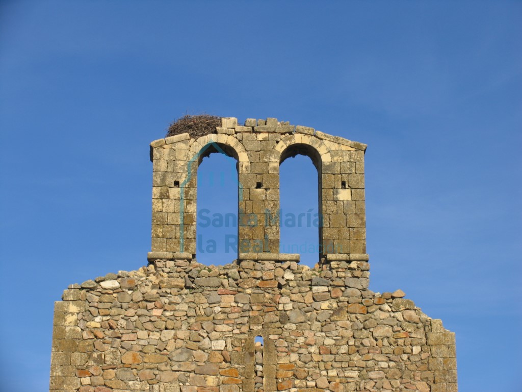 Detalle de la espadaña