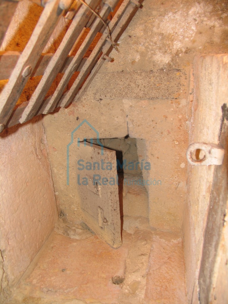Detalle del interior de la torre