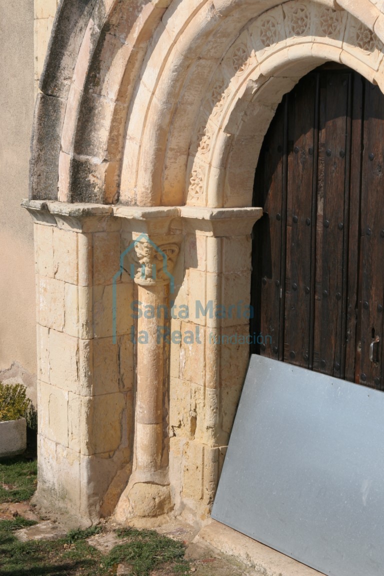 Detalle de la portada