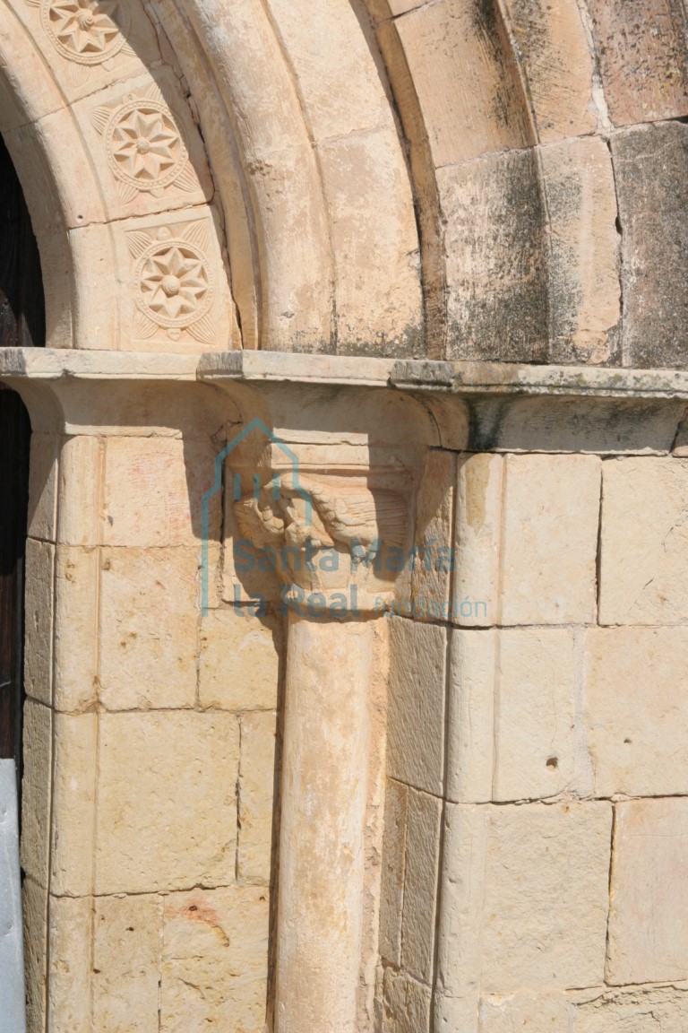 Detalle de la portada