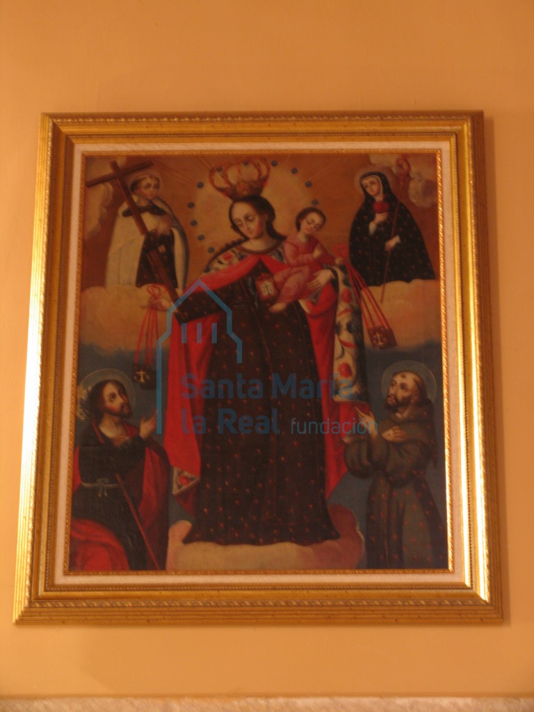 Cuadro con iconografia religiosa