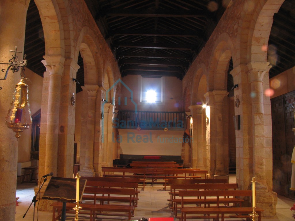 Vista de los pies desde la cabecera