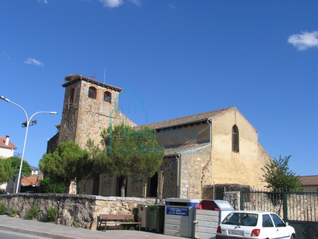 Exterior de la iglesia