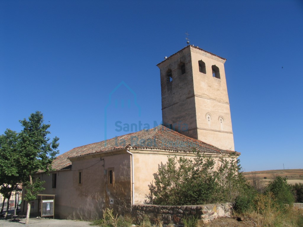 Exterior de la iglesia de San Vicente