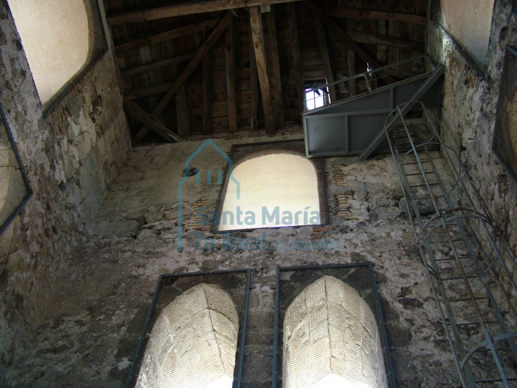 Vista del interior de la torre