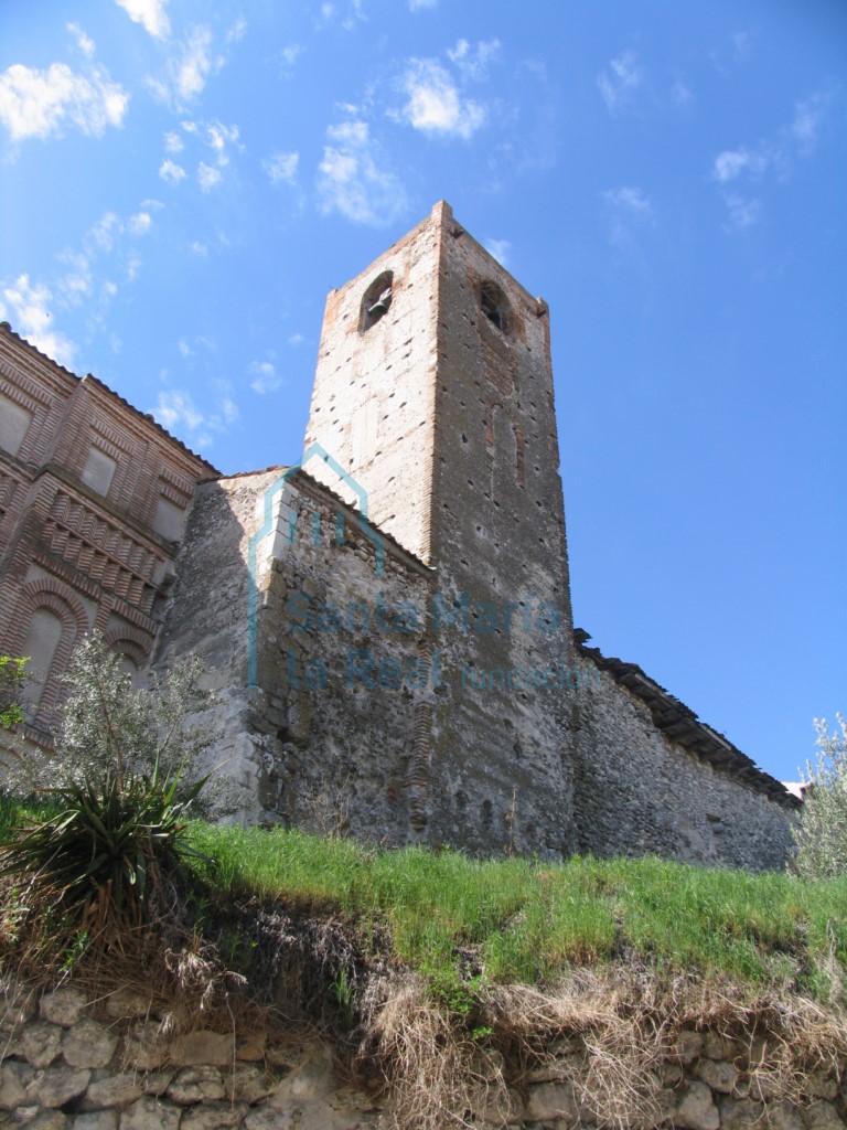 Vista exterior de la fachada norte