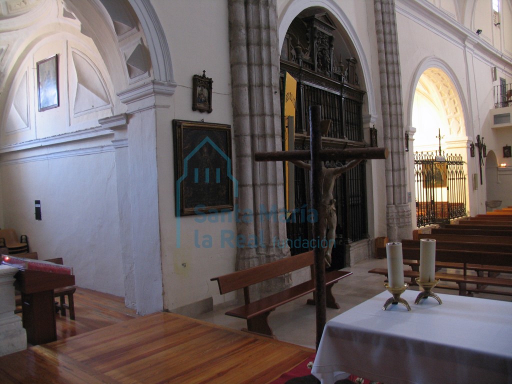 Vista desde el interior de la cabecera