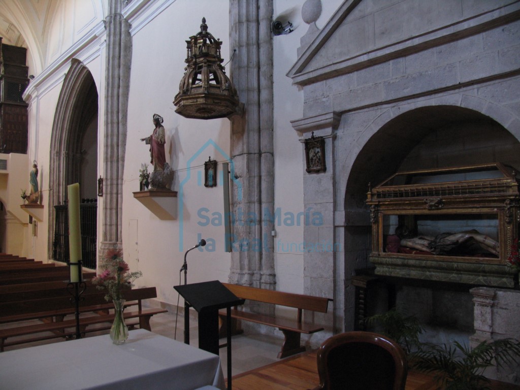 Vista desde el interior de la cabecera