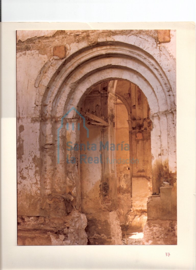 Vista interior de la iglesia