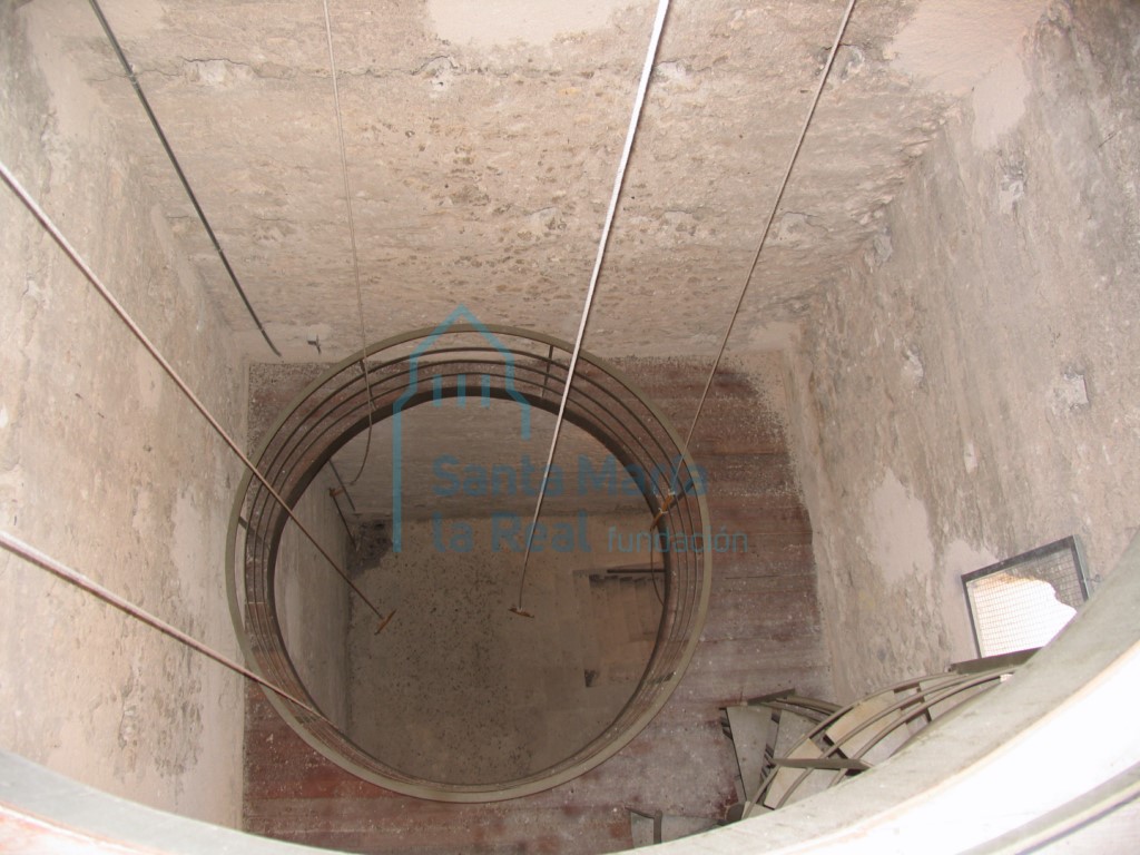Vista interior de la torre