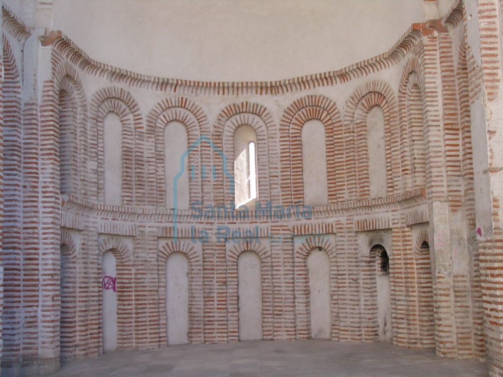 Interior del ábside