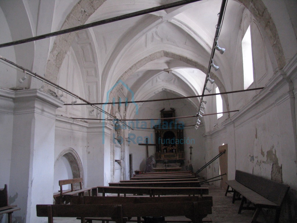 Interior de la iglesia