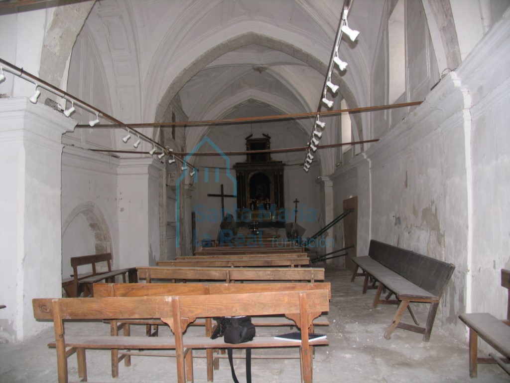 Interior de la iglesia