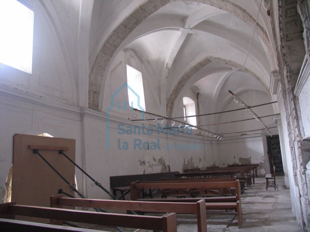 Interior de la iglesia