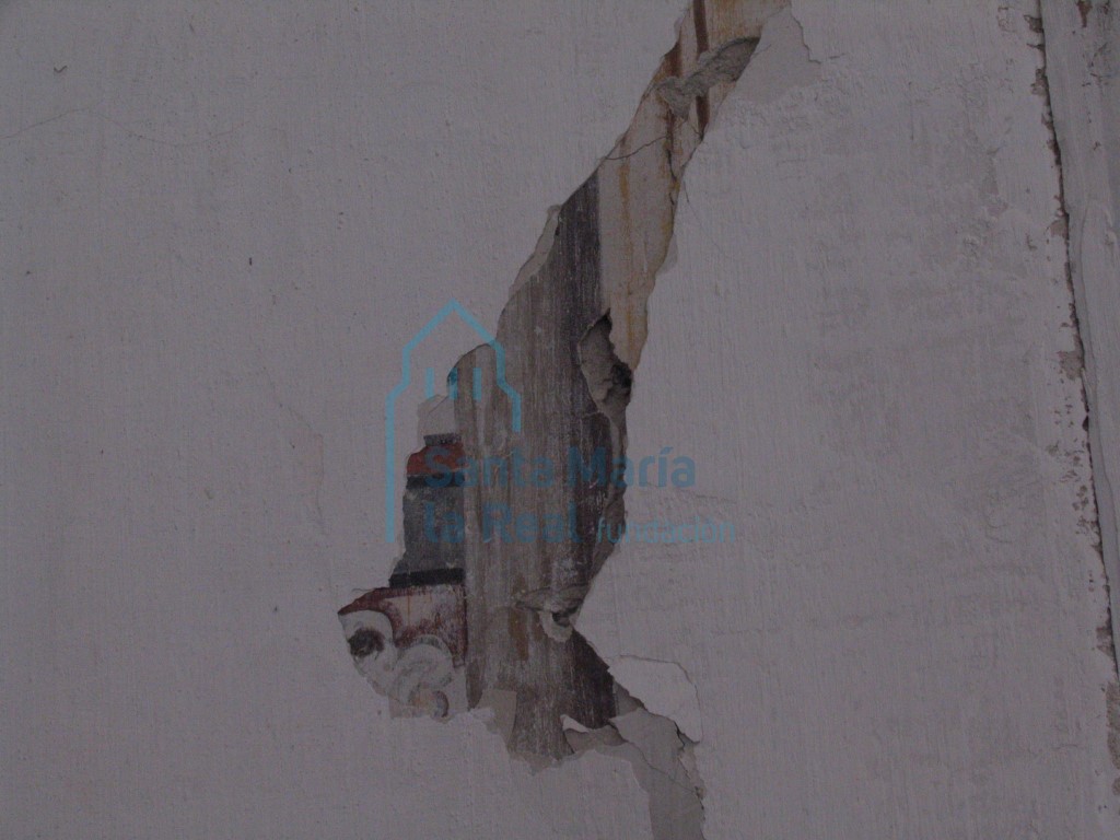 Restos de pintura mural