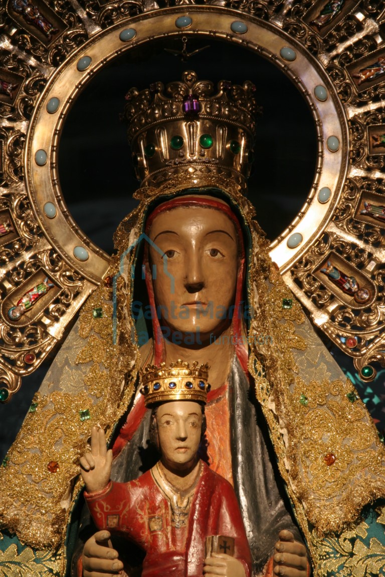 Detalle de la Virgen del Henar
