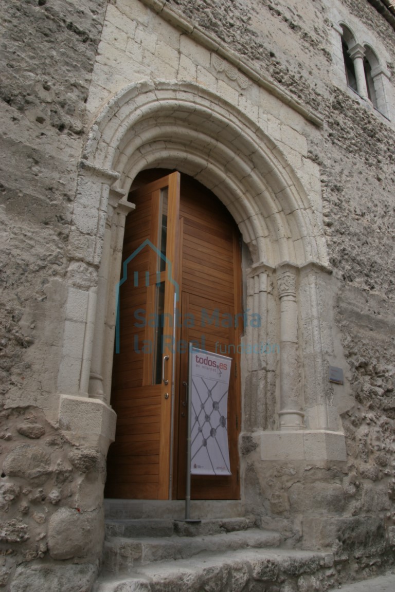 Arco de entrada del palacio