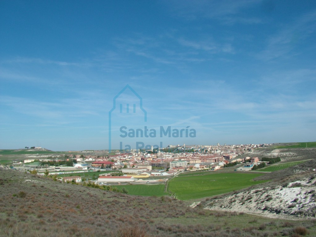Vista panorámica de Cuéllar