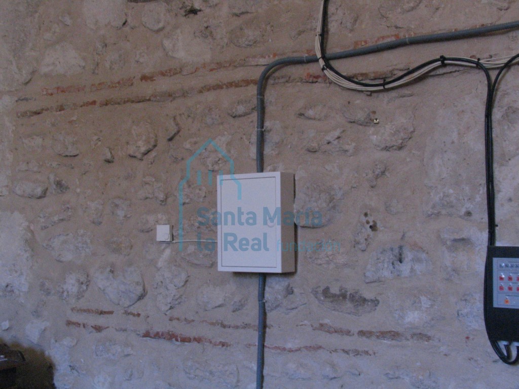 Muro de piedra interior