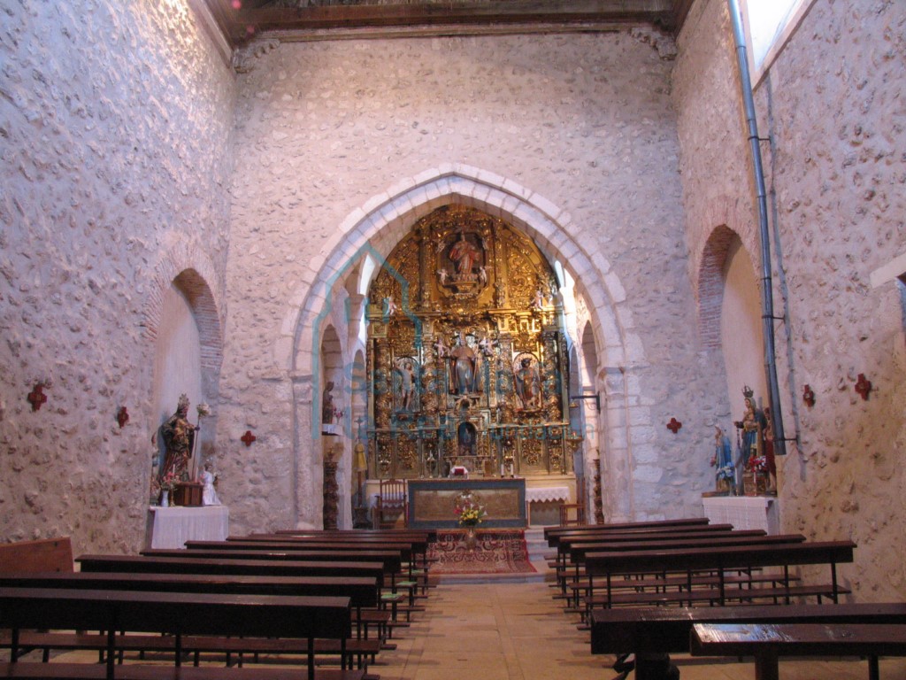 Interior desde los pies