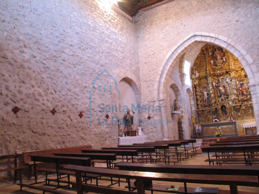 Interior de la nave