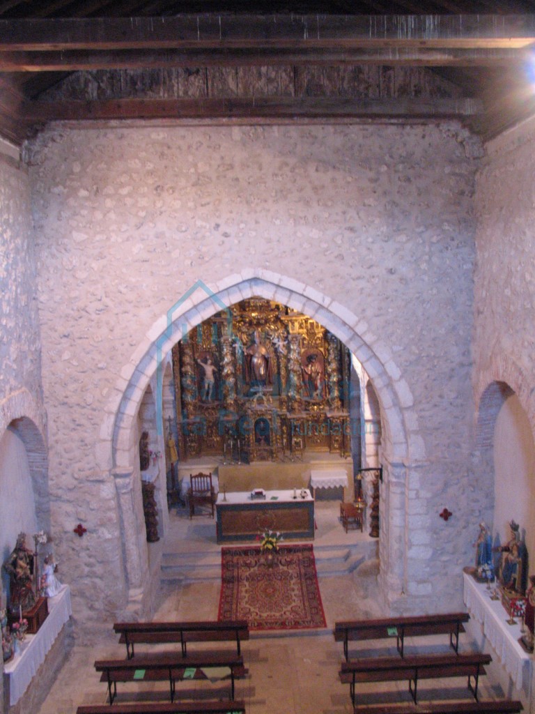 Vista de la nave desde el coro