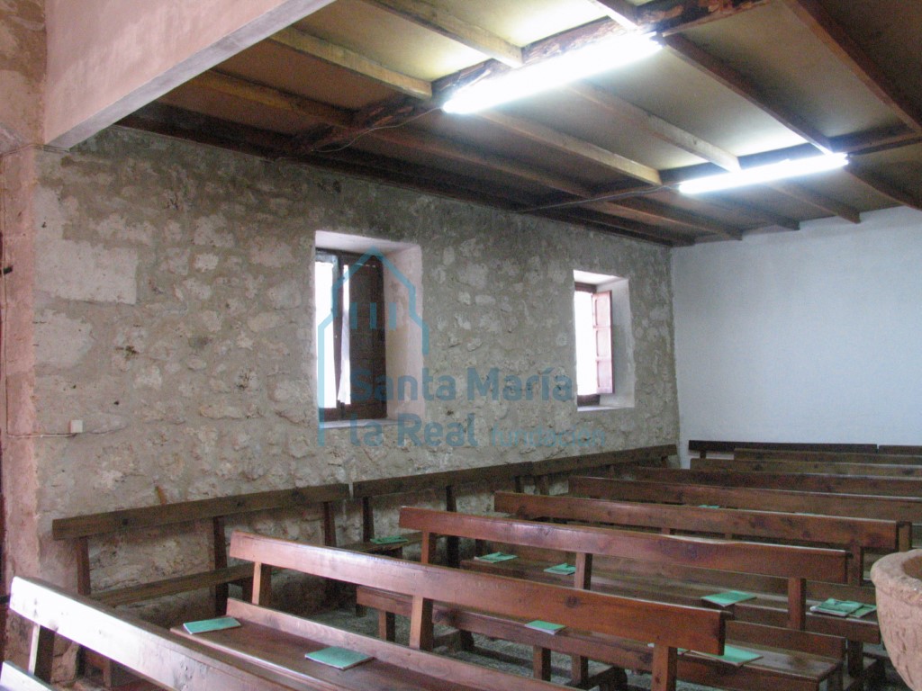 Interior de la nave sur