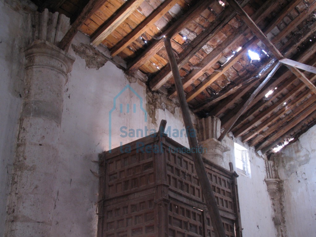 Interior de la nave sur