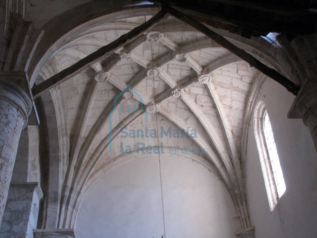 Bóveda de la capilla sur