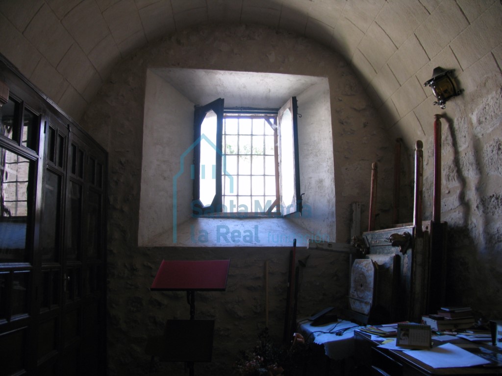 Interior de la sacristía