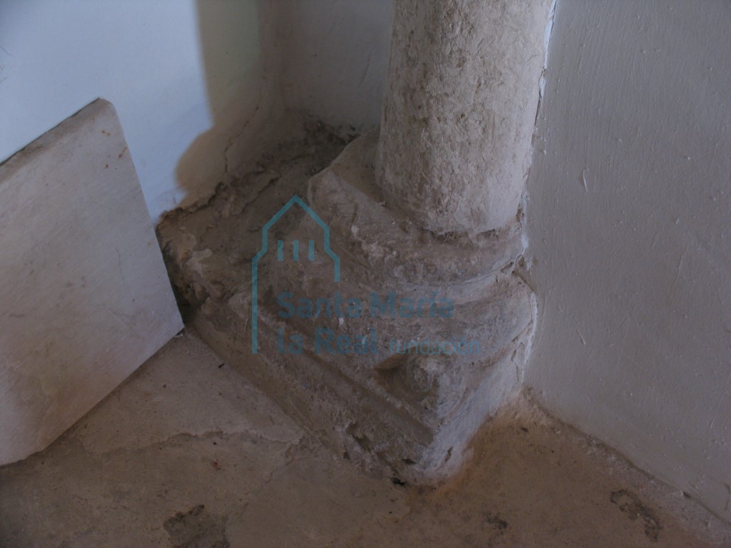 Detalle de basa de columna