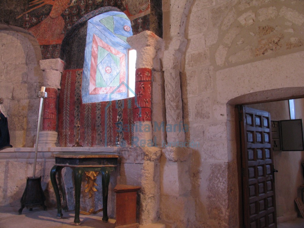 Interior de la cabecera