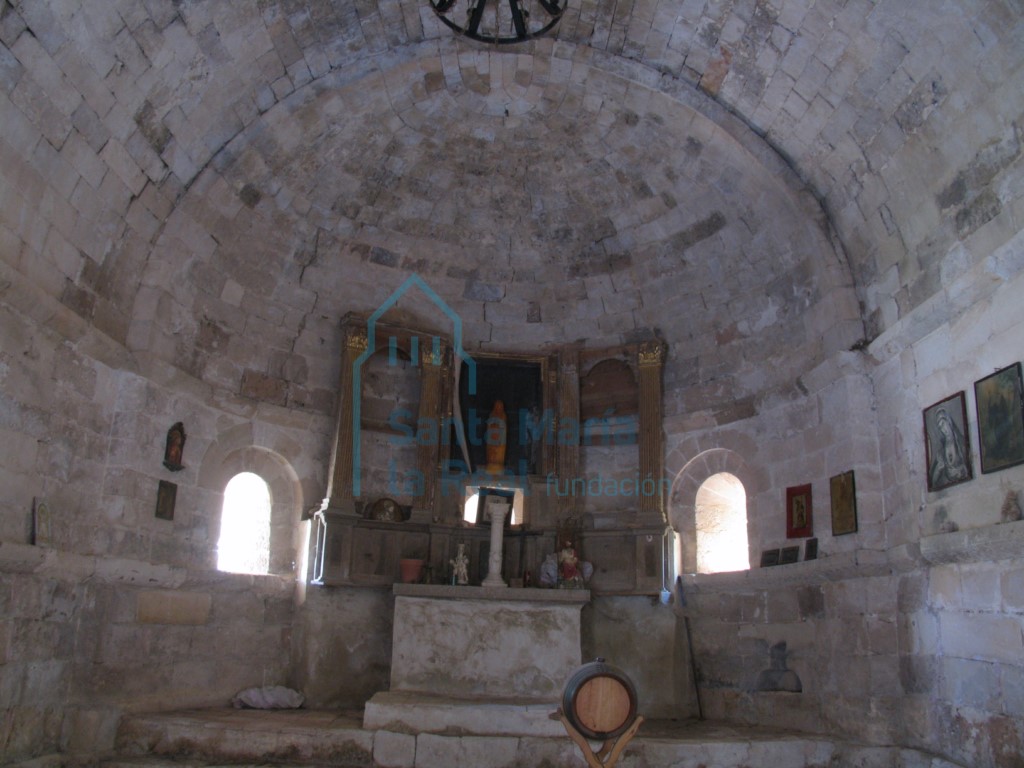 Interior de la nave