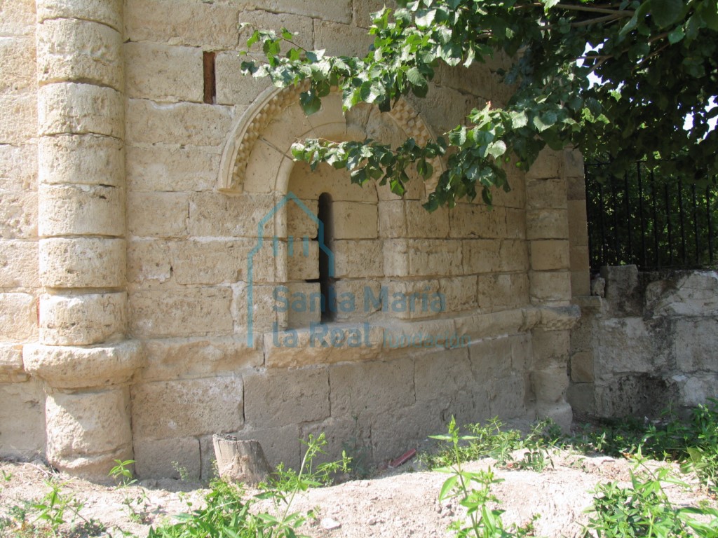 Ventana del ábside