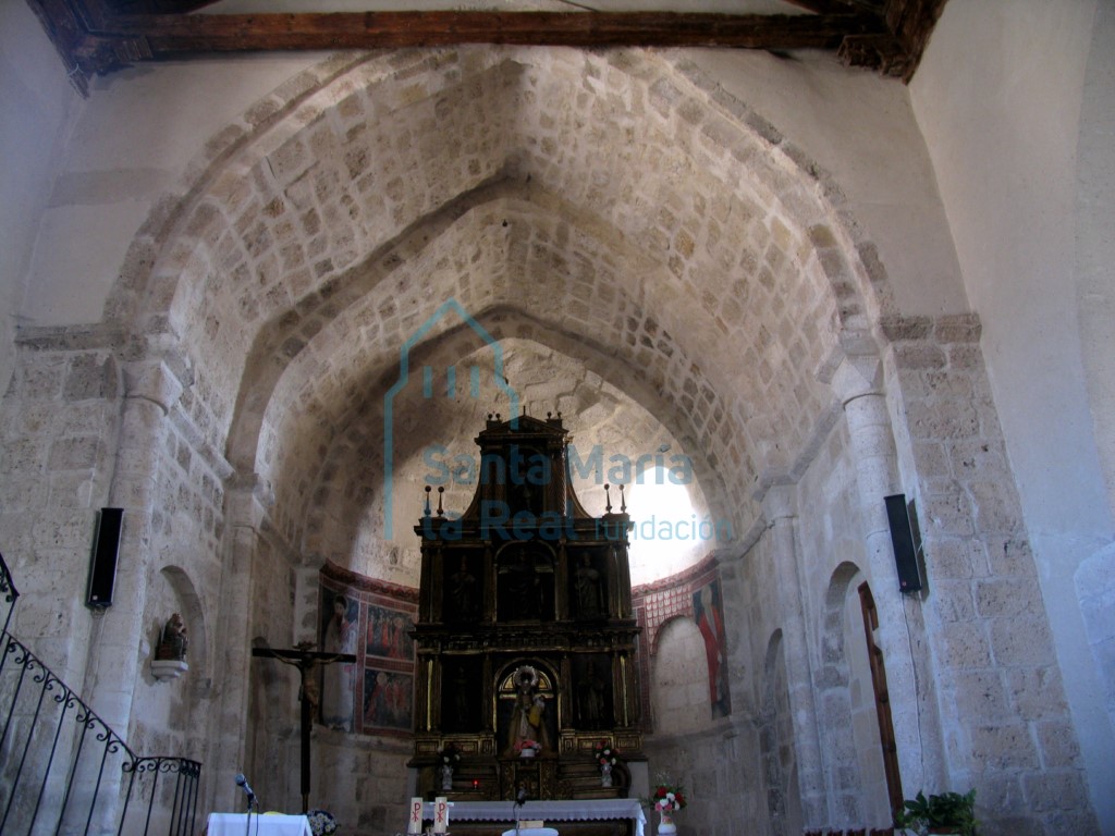 Interior del ábside