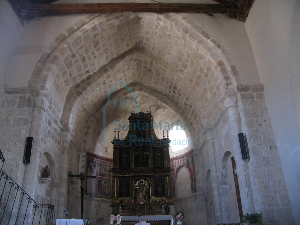 Interior del ábside