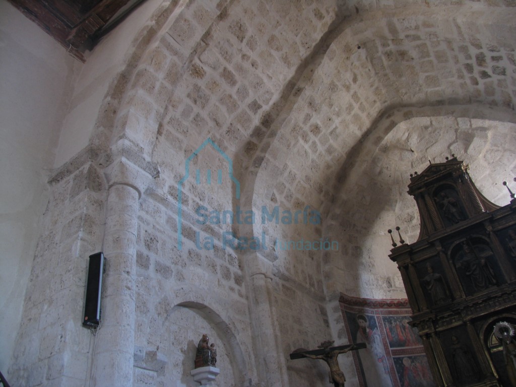 Interior del ábside