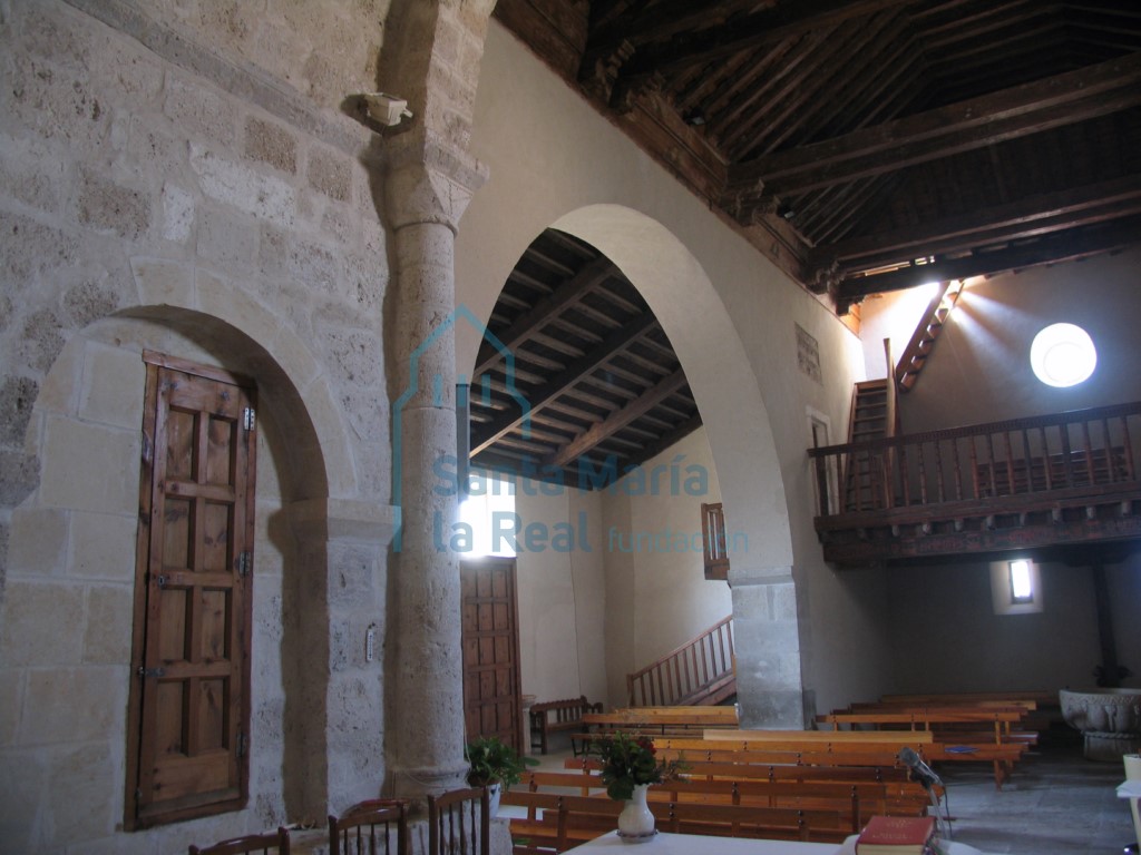 Interior de la nave