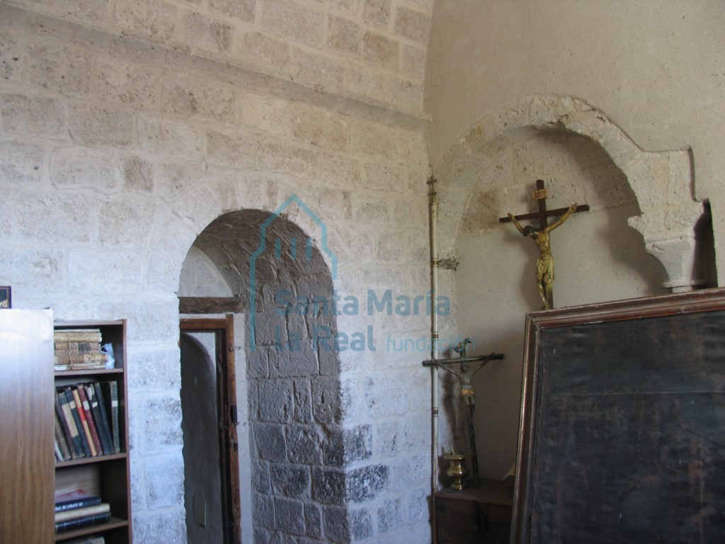Interior de la sacristía