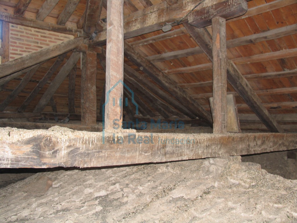 Interior de la techumbre