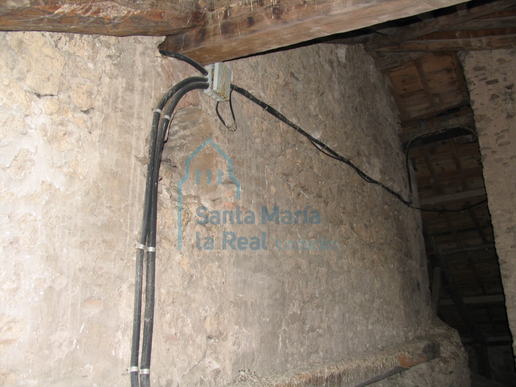 Interior de la techumbre