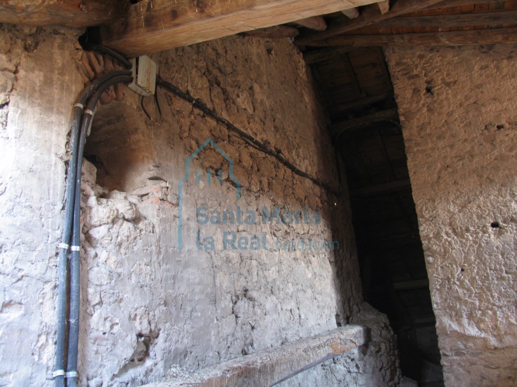 Interior de la techumbre