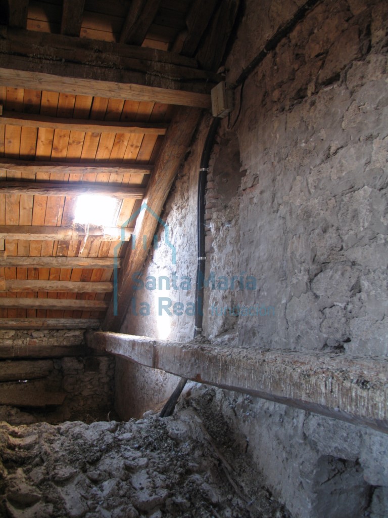 Interior de la techumbre