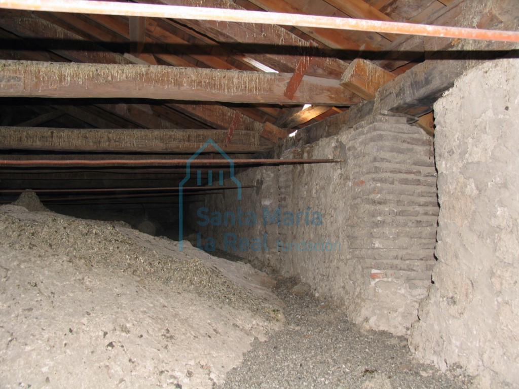Interior de la techumbre