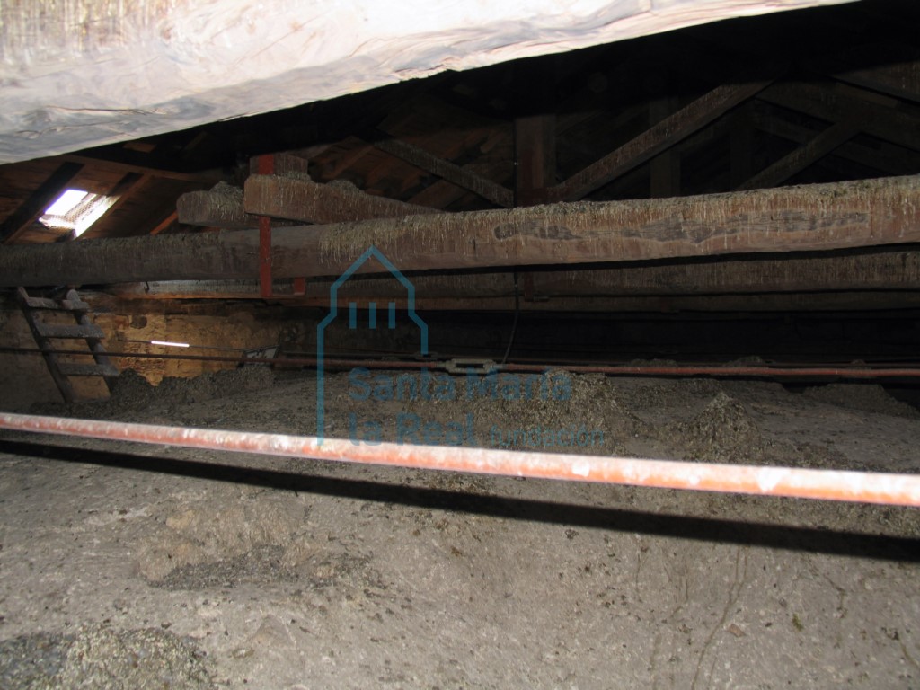 Interior de la techumbre
