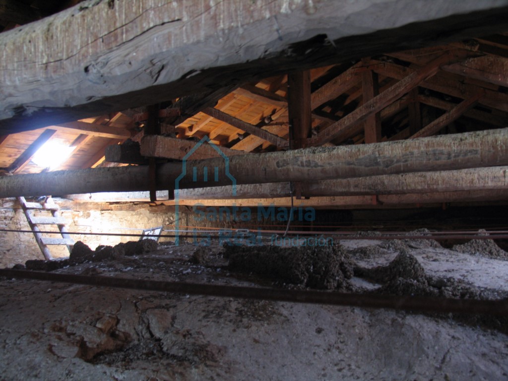 Interior de la techumbre