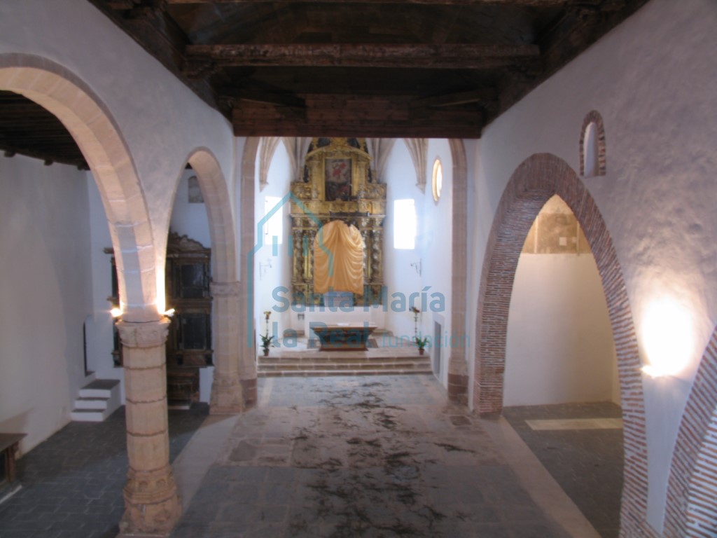 Interior de la nave